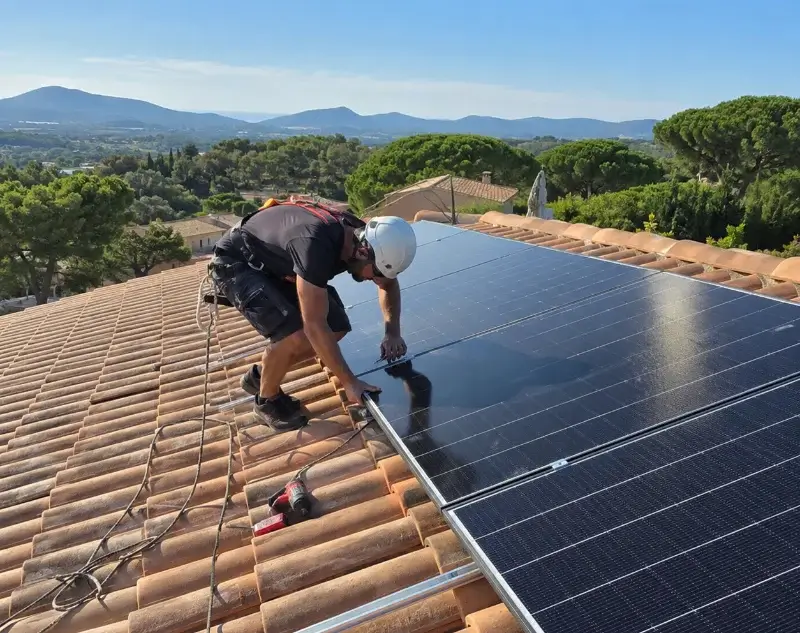Installateur panneaux solaires Chasselay — pose photovoltaïque sur toiture